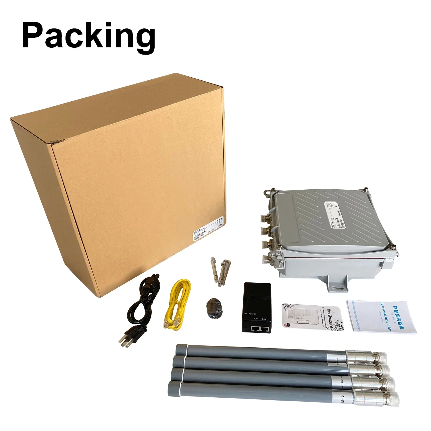 Antena exterior WiFi6 2.4G y 5.8G Wifi Internet de alta velocidad 4G LTE 5G Router