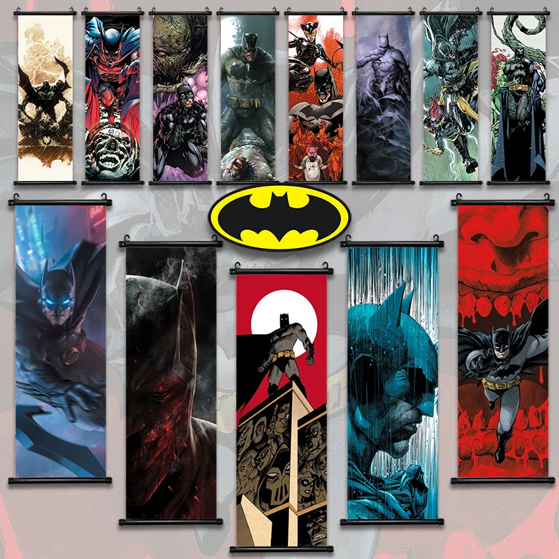 

DC Batman Picture Movie Poster Home Decoration Art Wall Artwork Canvas Painting Picture Print Hanging Scroll Decor Wallpaper