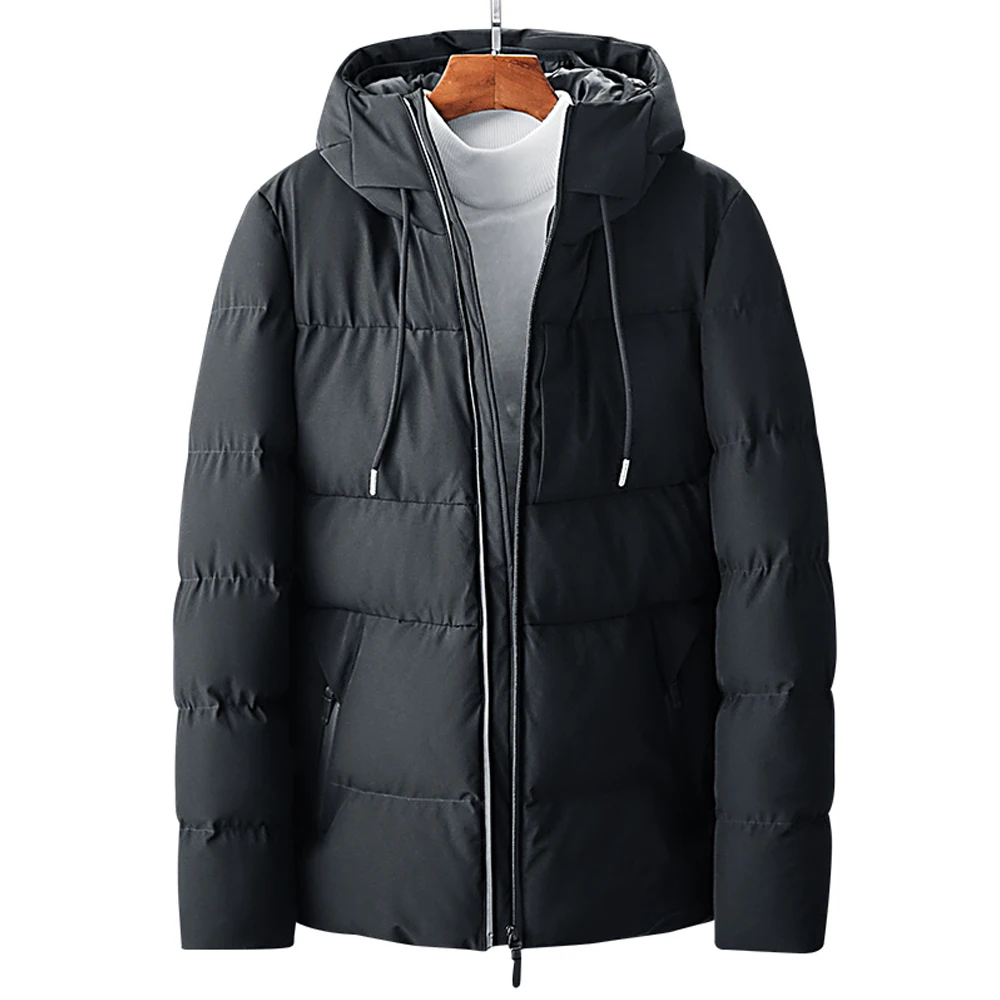 

New Winter Jacket Men Hoodied Parka Coat High Quality Men Warm Winter Coat Men Thicken S-4XL Plus Size Men Bomber Jacket Chothes