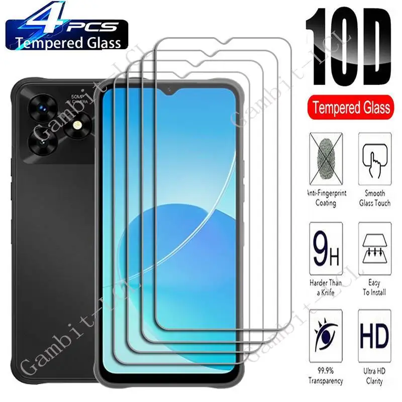 

4PCS For UMIDIGI G5 Mecha 6.6" Screen Protective Tempered Glass On UMIDIGIG5Mecha UMI G5Mecha Protection Cover Film