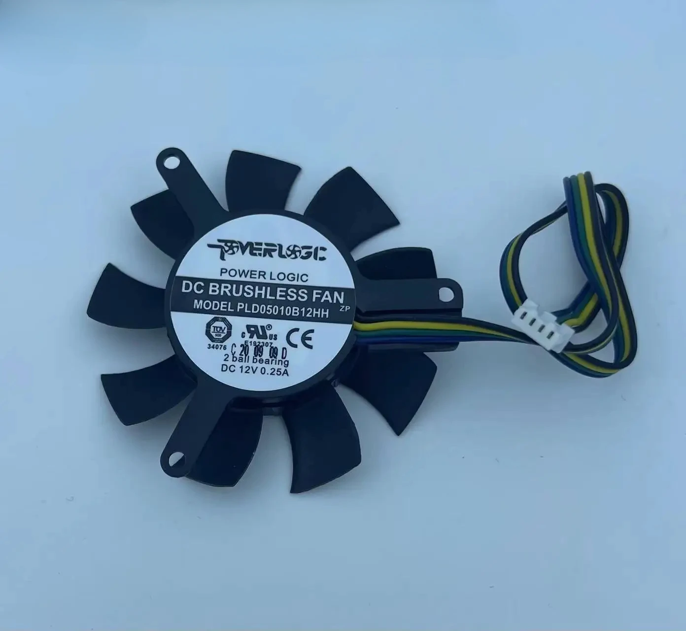 Powerlogic 5010 5 cm frameloze grafische apparaatventilator PLD05010B12HH