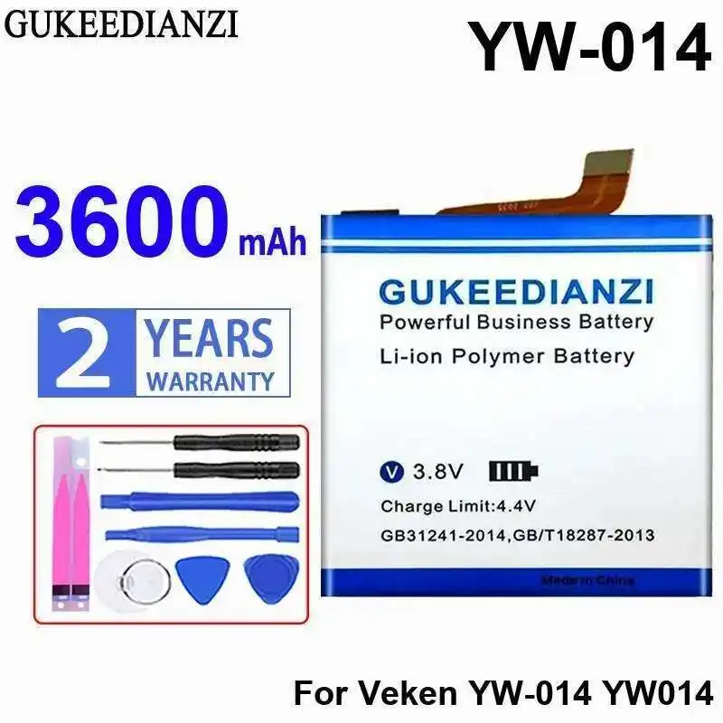 

Аккумулятор высокой емкости для мобильного телефона Veken YW-014 YW014 3600 мАч
