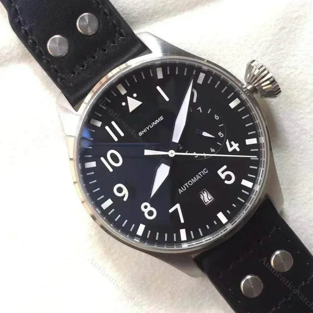 A333 Store Pilot Автоматические механические мужские часы с ремешком из нержавеющей стали Водонепроницаемые полнофункциональные мировое время