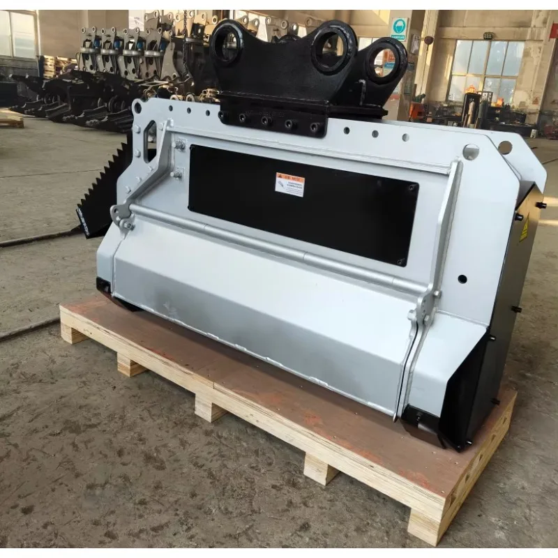 Forestry wood crusher stump grinder attachments
