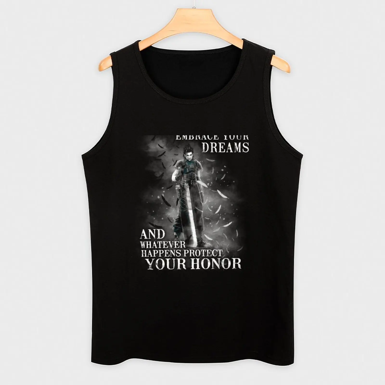 Zack Fair Buster Sword FF7 Canotta T-shirt senza maniche da uomo abbigliamento da palestra da uomo
