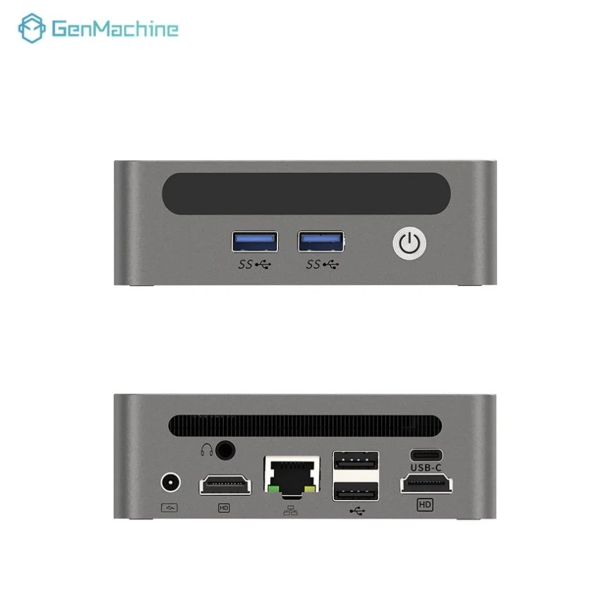 GenMachine Mini PC AMD Ryzen 3 4450U معالج Windows 11 Ryzen 4 Core 8 Thread، 2.50 جيجا هرتز ~ 3.7 جيجا هرتز، TDP: 15 وات DDR4 Wifi6 HDMI Pc #4