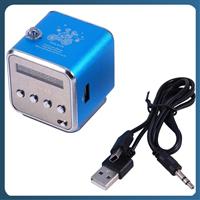 Y22A-TD-V26 Digital Mini FM Radio Speaker Receiver With LCD Stereo Loudspeaker Support Micro-TF Card Mp3 Music Player