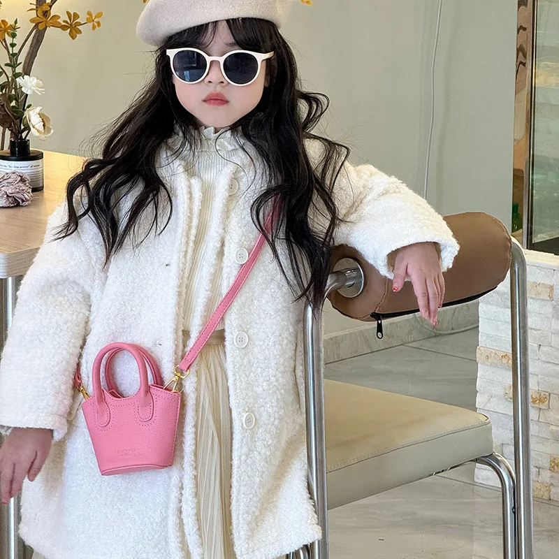 Children's Vegetable Basket Crossbody Bag Simple Women's Shoulder Purse Handbag Designer Mochilas Mujer