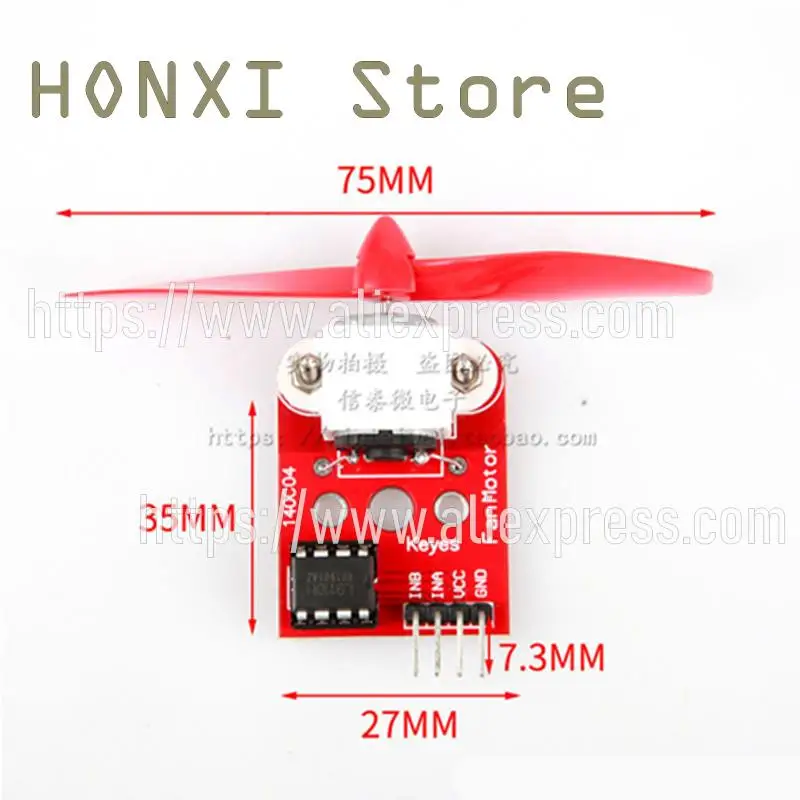 1PCS L9110 motor driving the fan module fire-fighting robot sensor module microcontroller development board