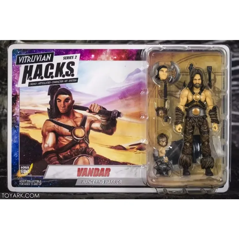 BFS 3,75 cala 1/18 H.A.C.K. S Magiczna fala 4 Wędrujący wojownik Figurka prezentowa Kolekcja lalek Halloween Zabawka dla chłopca