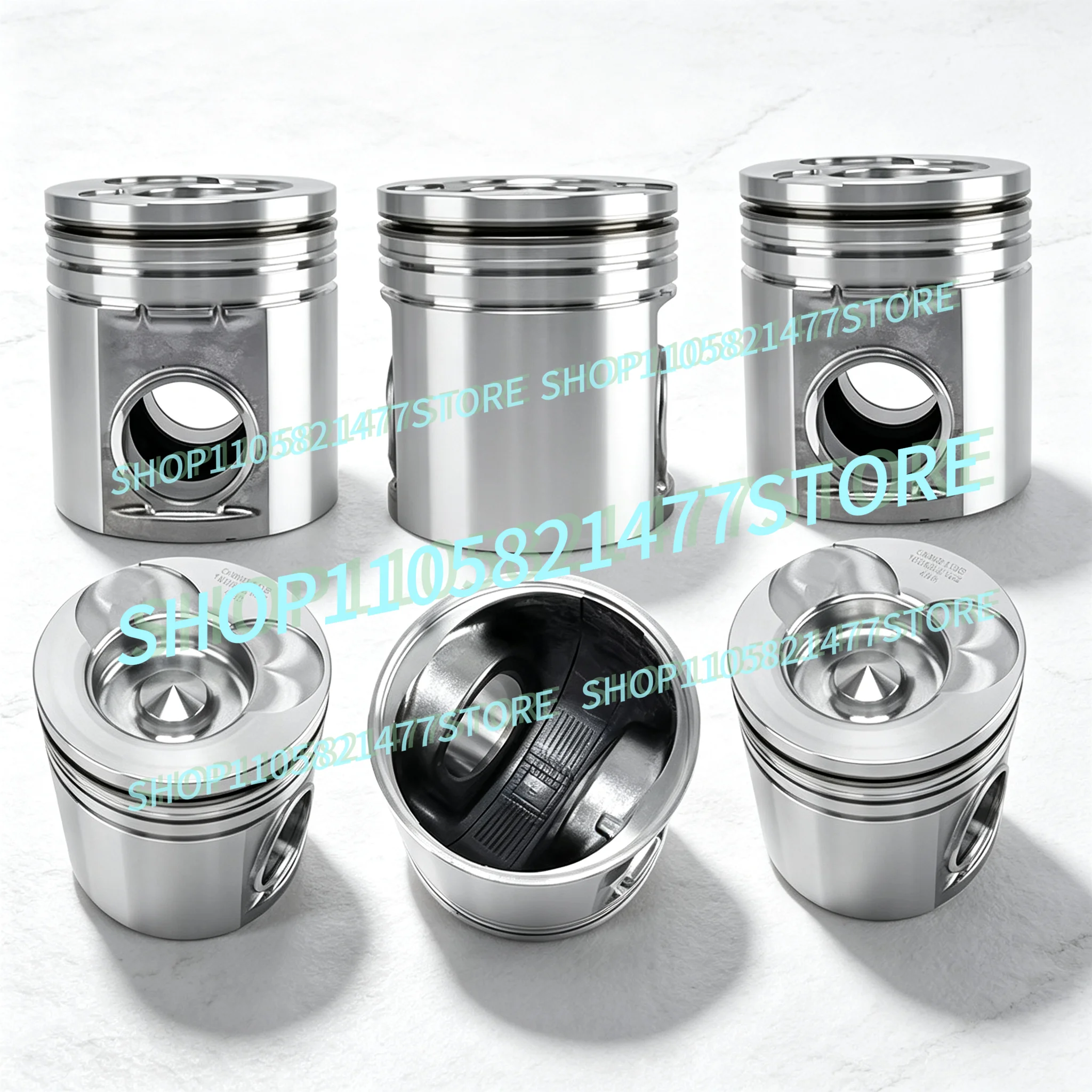 6-cylinder 116.5mm For  Engine Repair DT466 Piston RING PIN 1836321C2 STD