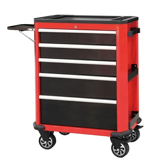 Car Repair Tool Cabinet Complete Toolbox Mechanic Tool Cart Garage Workshop Trolley
