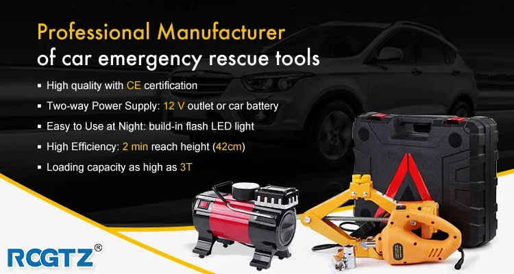 CE ISO Profissional Completa Automática Parafuso Tesoura Motor Durável Chave de Impacto Elétrico E Carro Elétrico Tesoura Jack Set Para Oem