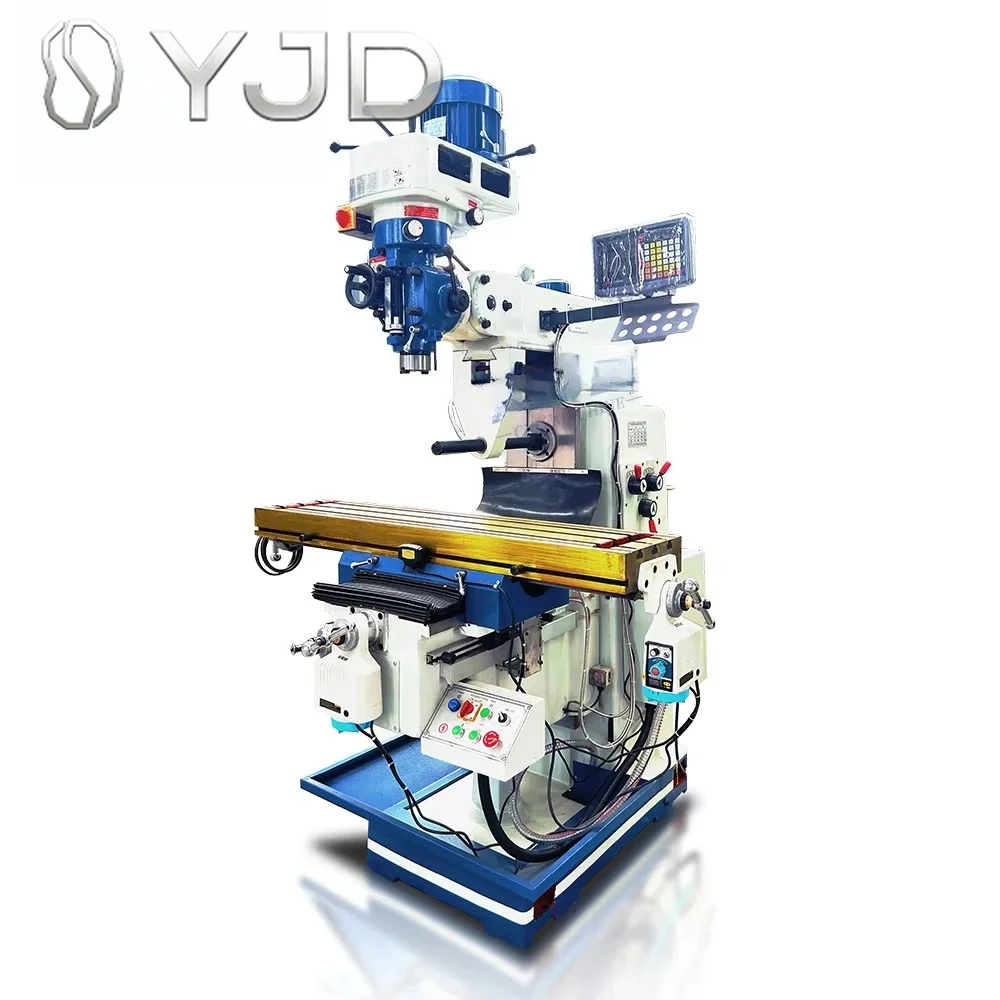 YIDA Universal Milling Machine X6330 Mini Metal Drilling and Milling Machine Dividing Head for Milling Machine