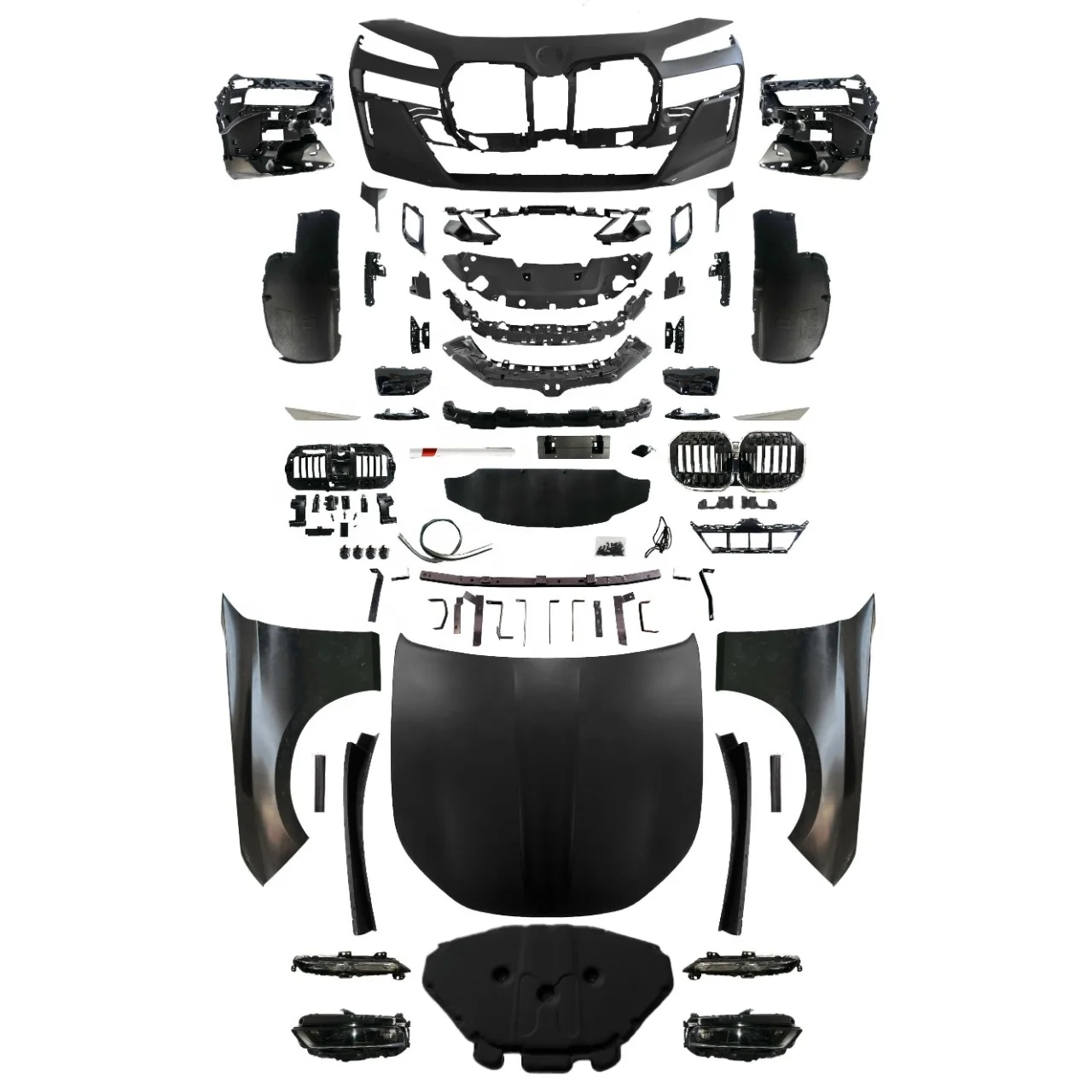 Car Accessories for 7 Series G12 2016-2022 Upgrade to G70 2023+ Bodykit M Sport Style Auto Body Parts
