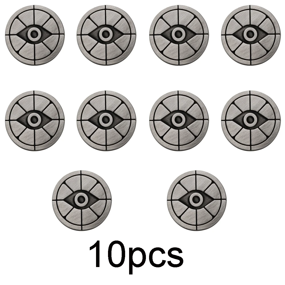 Deadlock Game Brosche Valve MOBA Shooter Logo Abzeichen Eye Wheel Silhouette Metall Anstecknadel Geek Gamer Schmuck Geschenk für Fans – Detail 11