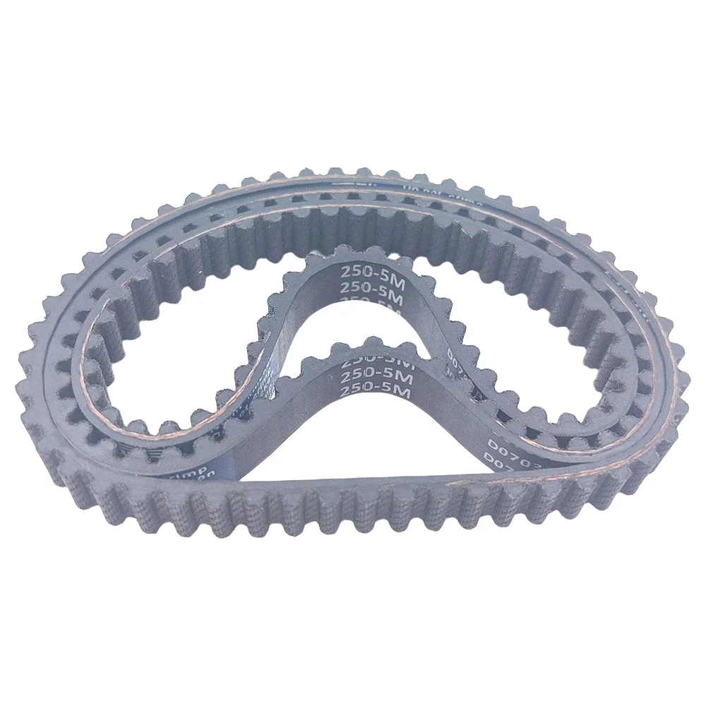 HTD-5M  closed-loop rubber timing belt type 525~640-5M, width 10/15/20/25/30mm  for 3D Printer CNC, High Precision No Splicing