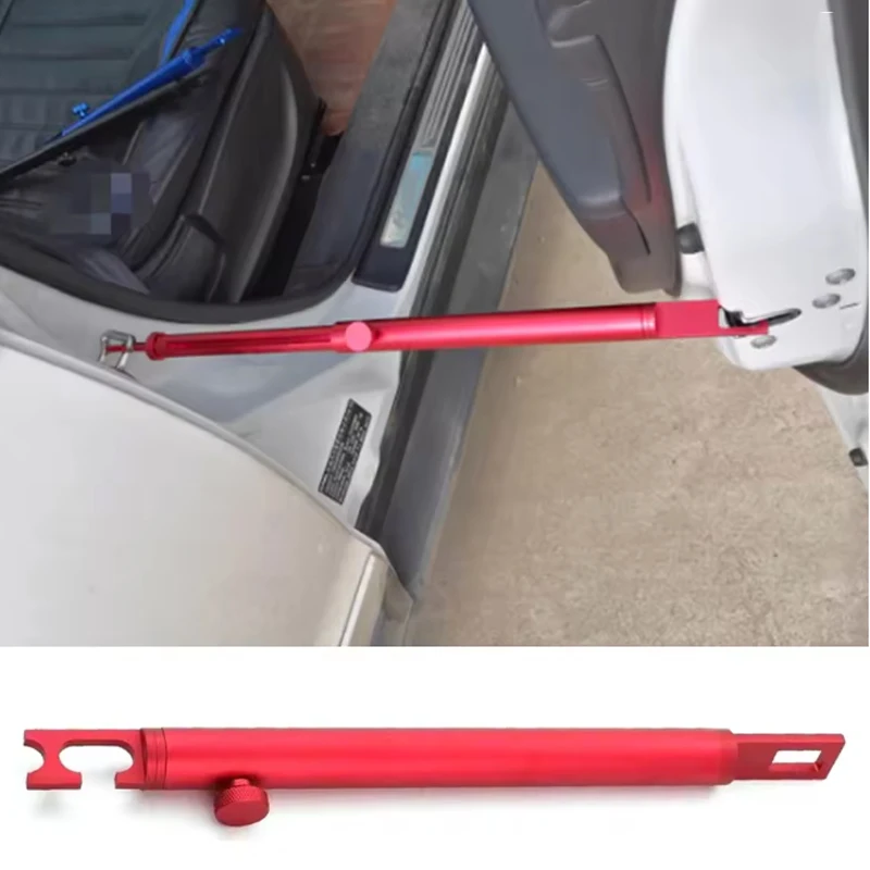 

Телескопическая алюминиевая опорная штанга для крышки багажника автомобиля, для ремонта вмятин, регулируемая, 32-48 см