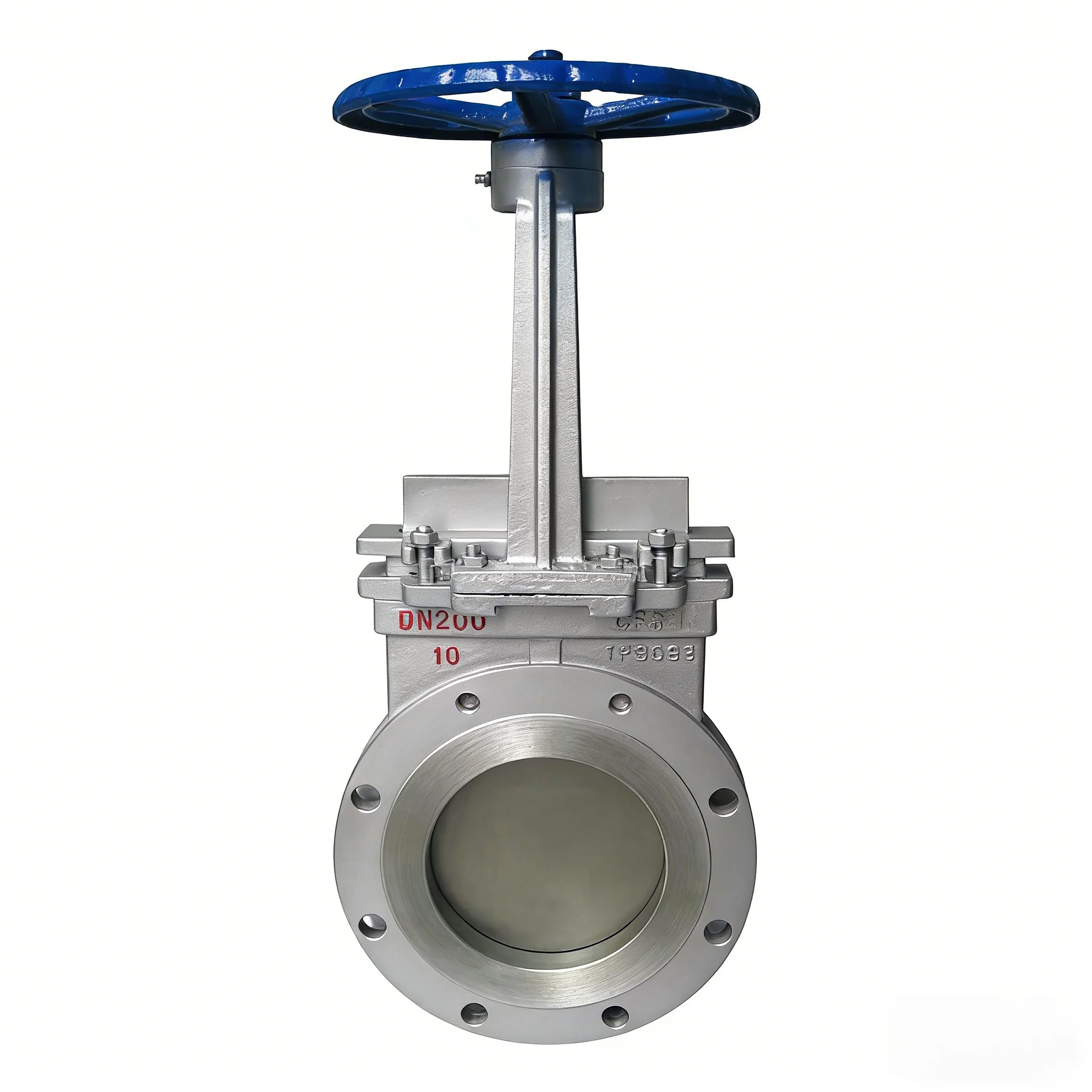 Stainless Steel Manual Knife Gate Valve Industrial Slurry Valve For Sewage Mining Chemical Industry