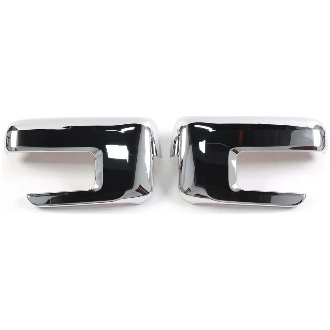 

2pcs Chrome Top Mirror Covers Fit for 2021 2022 2023 2024 Ford F150 F-150