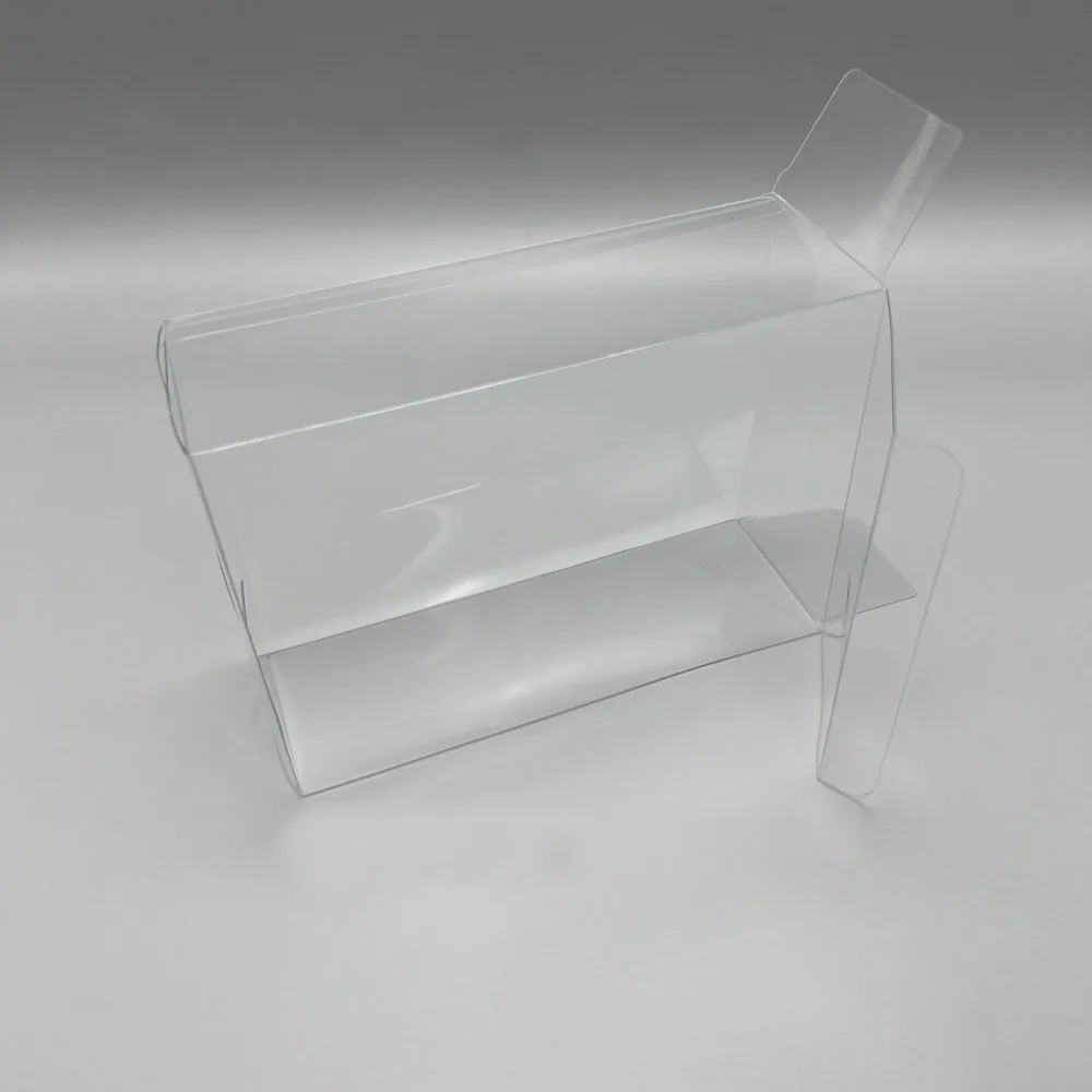 Transparent clear PET cover For NEW 3DS USA version game console storage display box Collection case