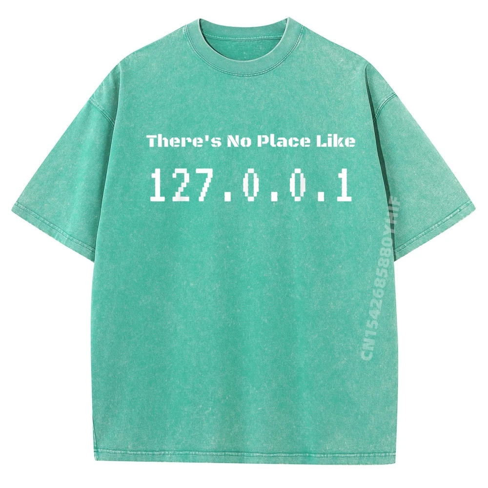 لا يوجد مكان مثل المنزل 127 0 0 1 الكمبيوتر الطالب الذي يذاكر كثيرا الجرافيك تي شيرت رجالي الشارع الشهير غسلها تي شيرت للرجال