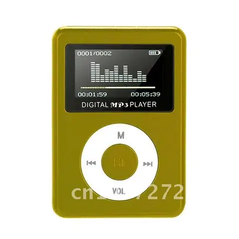 

Metal Clip Portable MP3 Player Mini USB Digital Mp3 Music Player LCD Screen Support 32GB Micro SD TF Card Slot