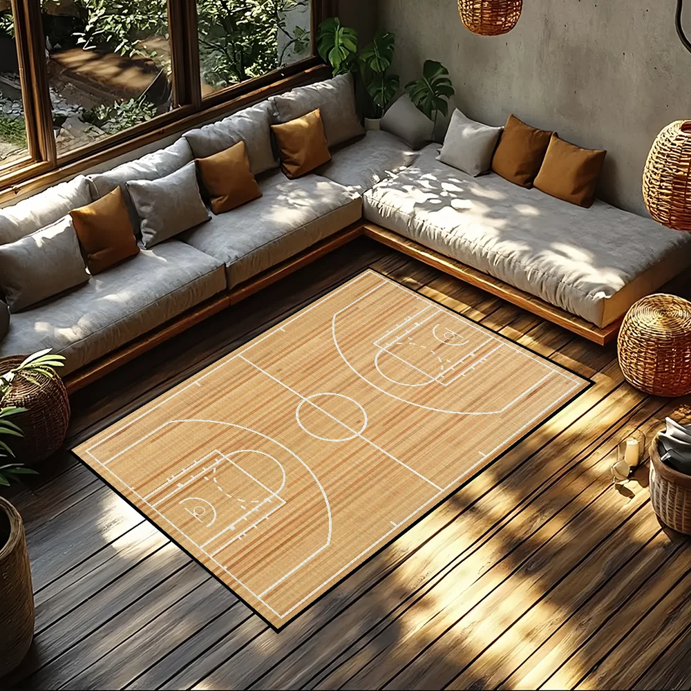 

small field carpet Rug Carpet Home Decor Basketball Bedroom Mat Hallway Balcony Carpet Entrance Doormat Decoration