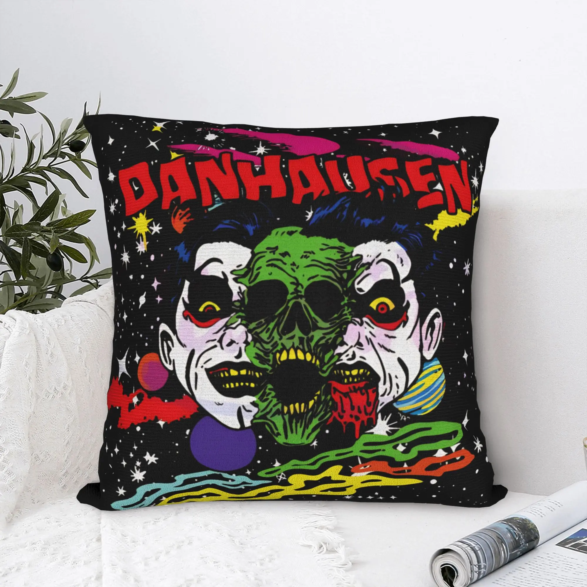 Danhausen Wrestling Square Pillow Case Cushion Cover Fashion Zipper Decorative Throw Pillow Case Cover for Sofa 40*40cm