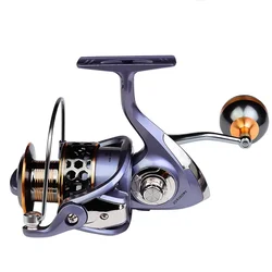 Carrete de pesca impermeable con bobina CNC y freno carbono