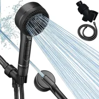 Shower Head High Pressure Doubled Filtration Multi-function Water Outlet Modes Silicone Shower for Bathroom Accessories