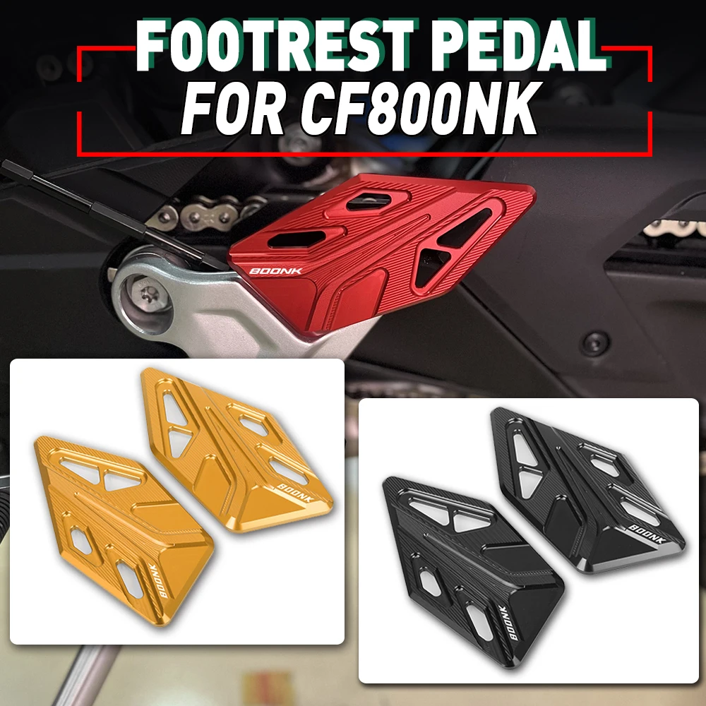 

For CFMOTO 800NK 2023-2024 Motorcycle CF800NK Accessories Front Foot Pedal Decoration Footrest Enlarge Footpeg 800 NK Foot Pegs