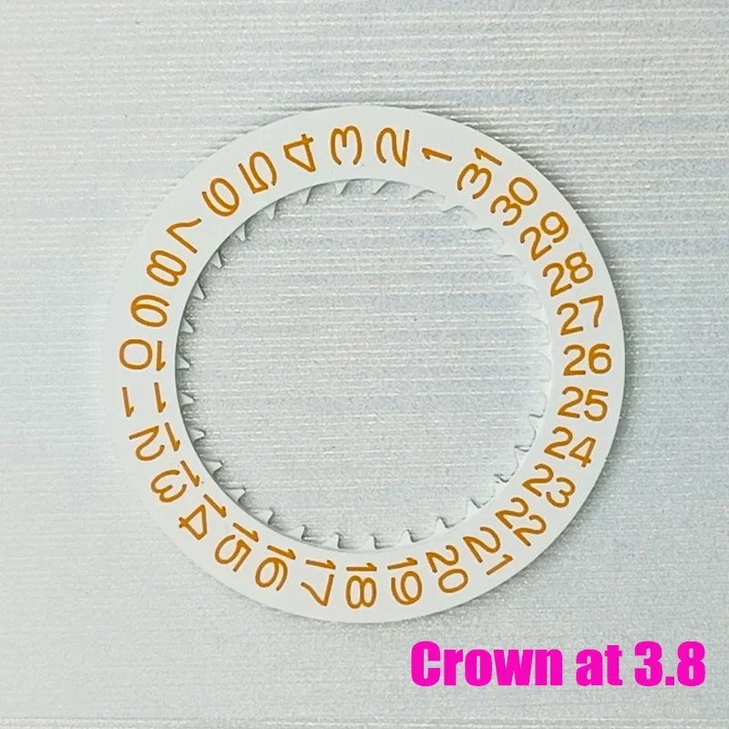NH35 NH36 Date Dial Fits NH35A NH36A NH34 4R35 4R36 Japan Movement SKX007 Automatic Mechanical Movt Day Date Dial Wheel