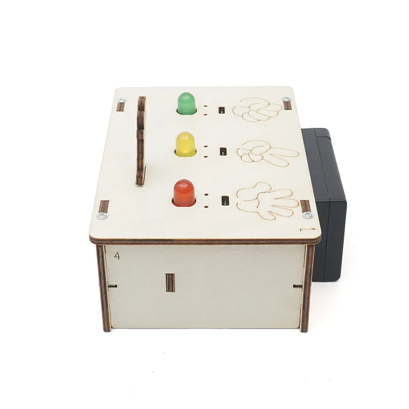 DIY Finger-Rates Maschine Modell Wissenschaft Spielzeug Experiment Pädagogisches Spielzeug Technologie Projekt für Schule Kind G292