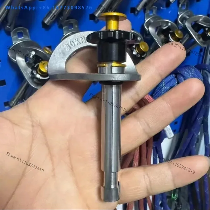Detachable anchor bolt, reusable