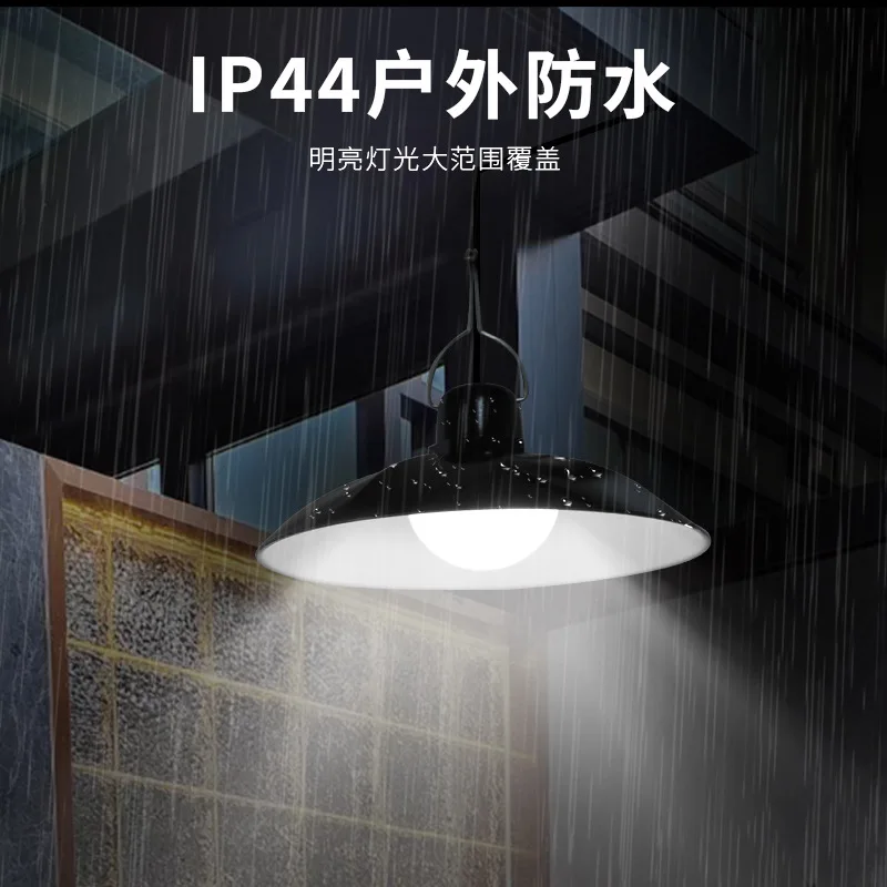 مصباح معلق يعمل بالطاقة الشمسية بمستشعر حركة Led يعمل بالطاقة الشمسية مع ثريا للتحكم عن بعد للتخييم والحديقة الخارجية