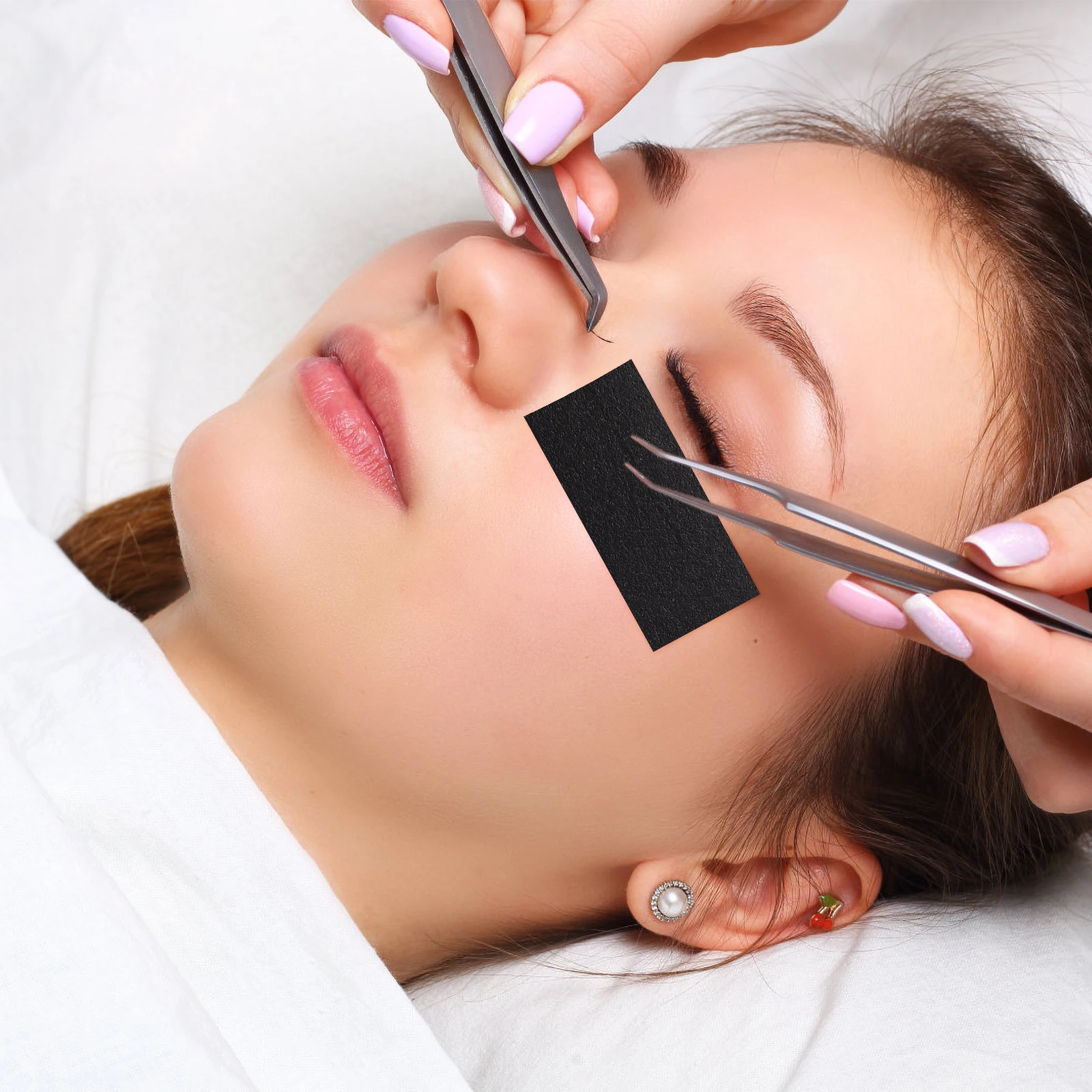 

5PCS Black 2.5cm*5m Eye Patch Foam Pad Belt for Eyelash Extension Comfortable Tape Supplies Lash Tapes Beauty Tools