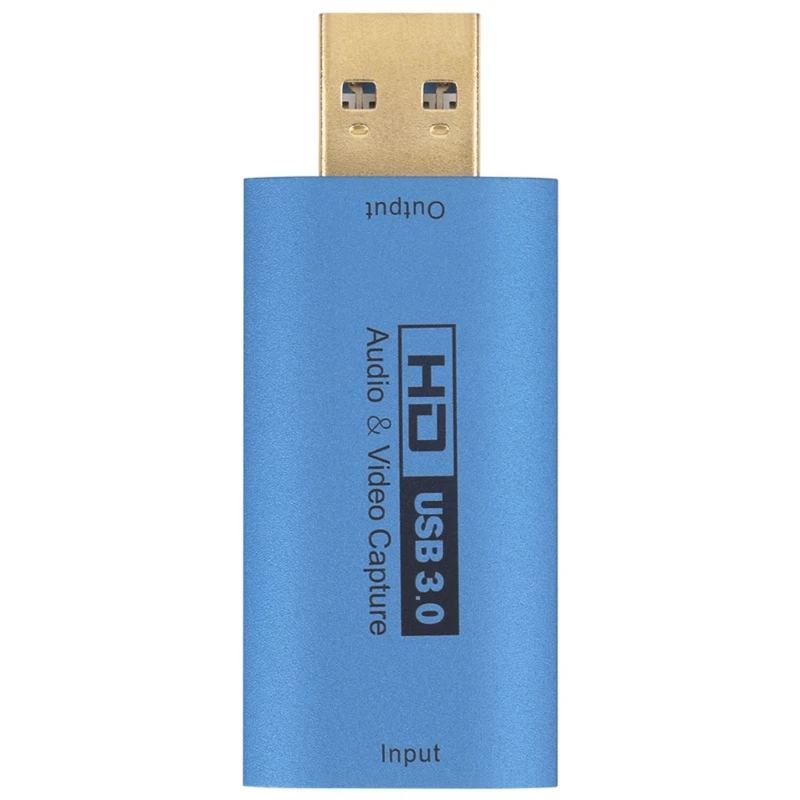 

2024 New USB3.0 @60Hz Video Capture Card for YouTube-Live Streaming High Definition Game Dongle Grabber Device 1080P Driver Box