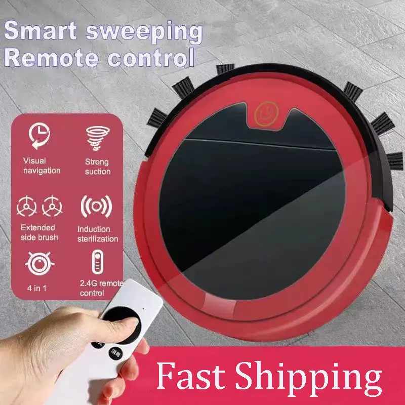 Intelligent Remote Control Sweeping Robot Vacuum Cleaner Three-in-one Lazy Cleaning Machine