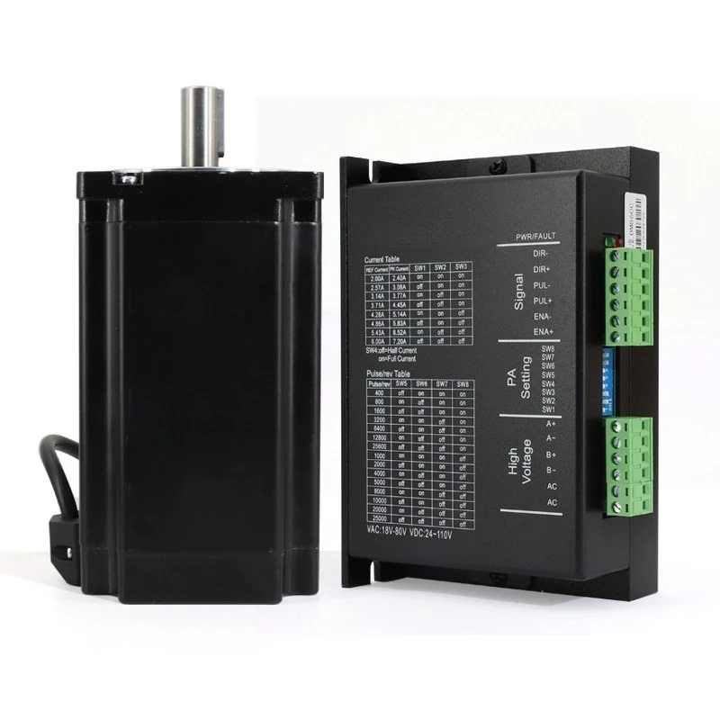 For Two-phase 42/57/86/110/130 Stepper Motor Set High Torque Power Three-phase Stepper Motor Driver