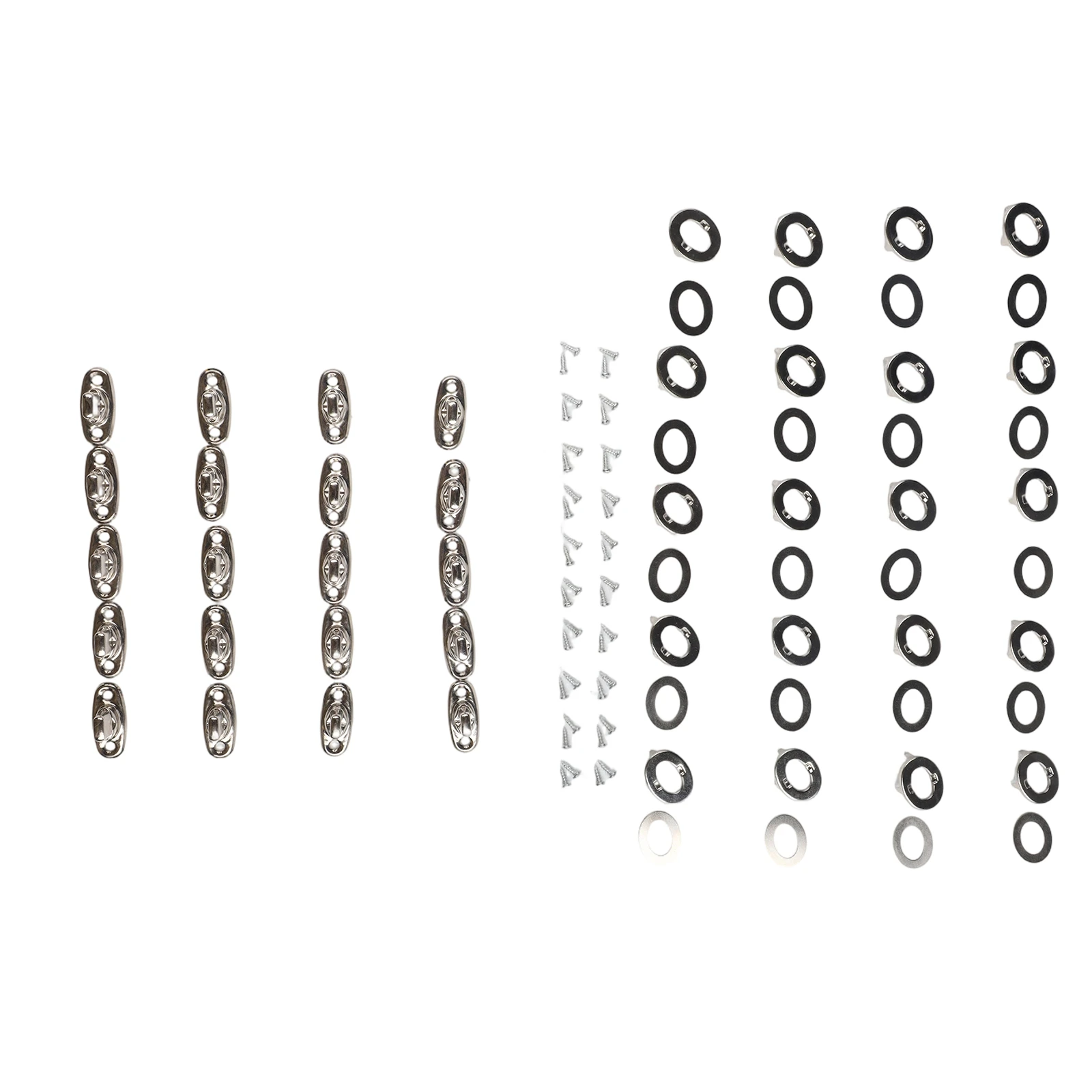 

Морские защелкивающиеся крепежи с поворотным механизмом, 20 комплектов, с ушками-фиксаторами для надежной установки на парусных лодках и шлюпках