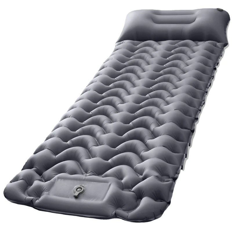 Imagem -06 - Colchão de ar Inflável Ultraleve Colchão Portátil Almofada de Dormir Única Pessoa Camping Mat Almofada de Dormir Veículo Montado Tenda ao ar Livre