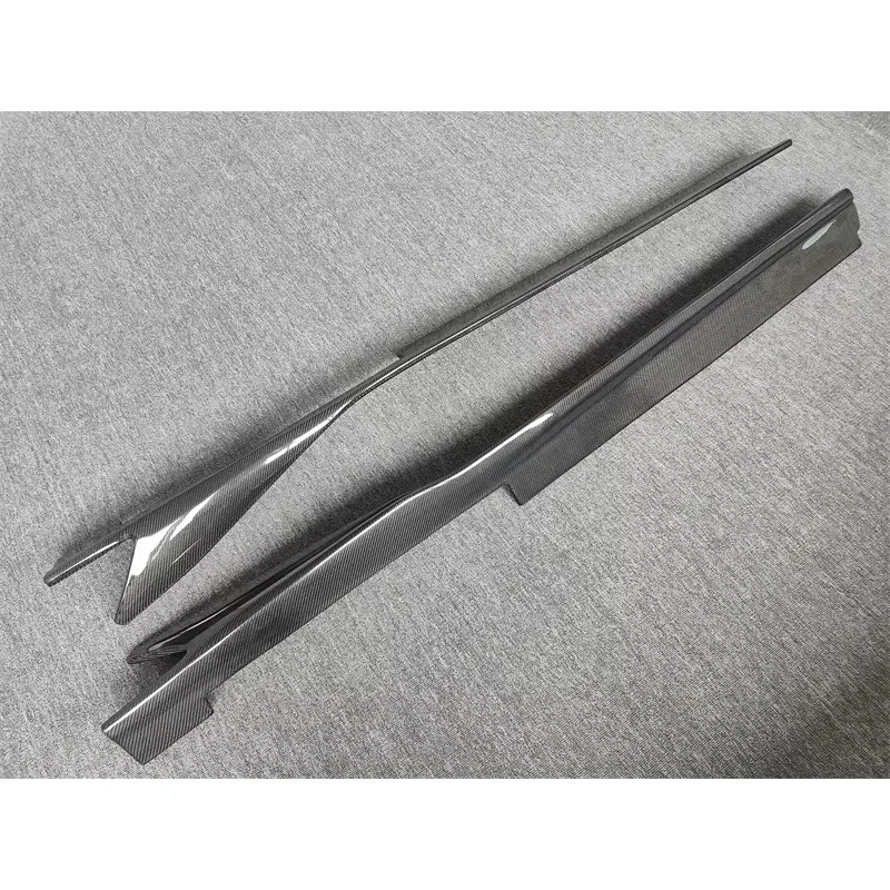 

High Quality Carbon Fiber V-style Side Skirts for Ferrari 458 Italian Spider Body Kit Front Bumper Edge Rear Diffuser Lampshade