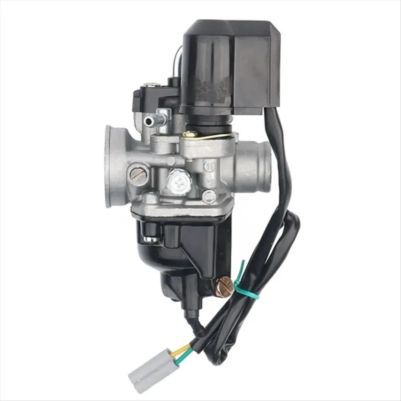 17.5mm Carburetor With Electric Choke 50CC Scooter Engine Fuel Supply Assembly Two-Wheel Power Replacement Part