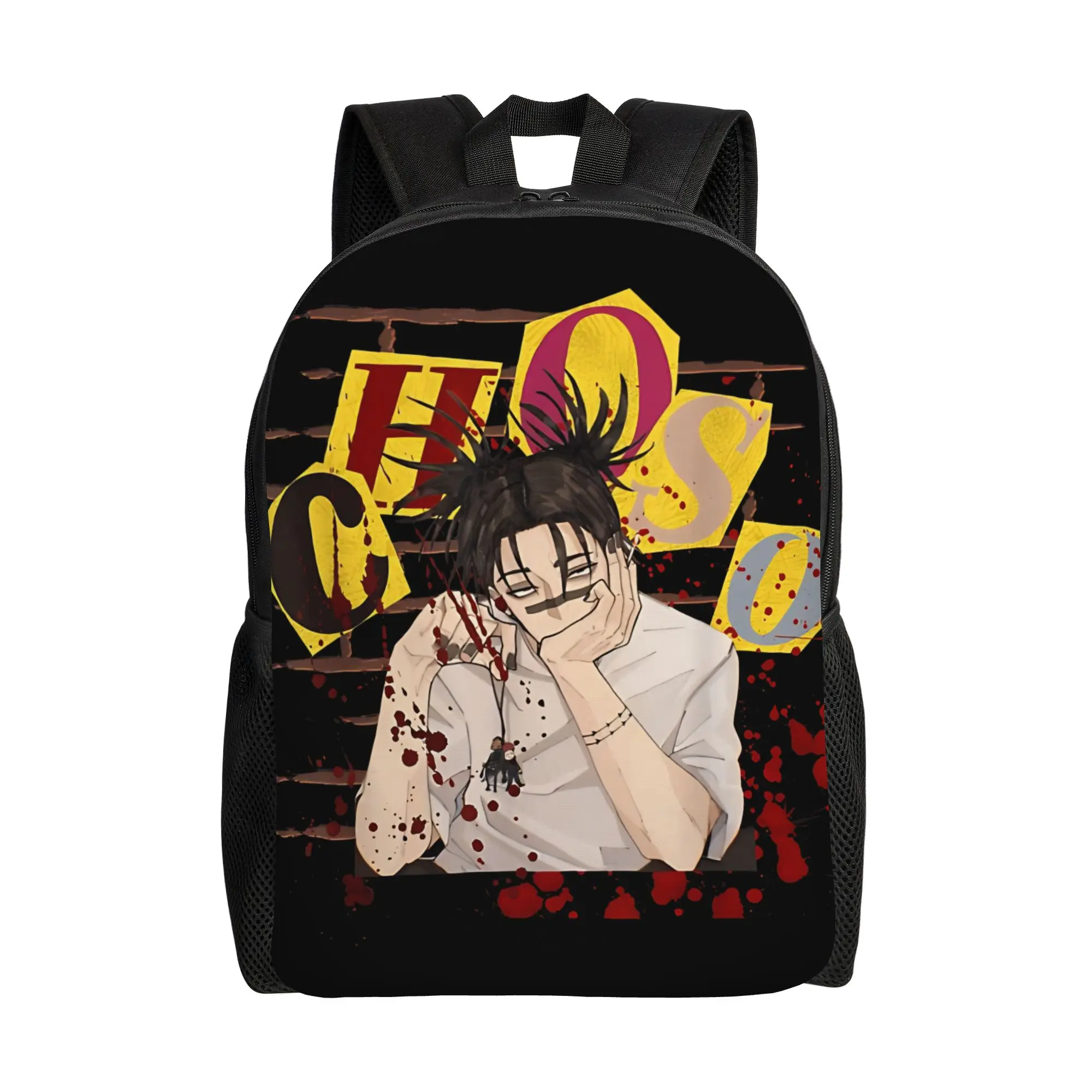

Choso Backpack for Men Women Casual Student Hiking Travel Daypack Kaisens Anime College Canvas Bags Sports