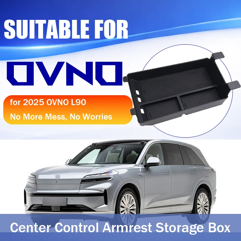 Suitable for 25 models of NIO OVNO L90 central console armrest box storage box car accessories