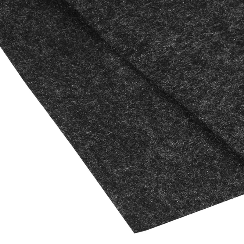 6X Speaker Cloth Car Subwoofer Box Polyester Fiber Sound-Absorbing Board Clothes Anti-Seismic Blanket Felt Gray