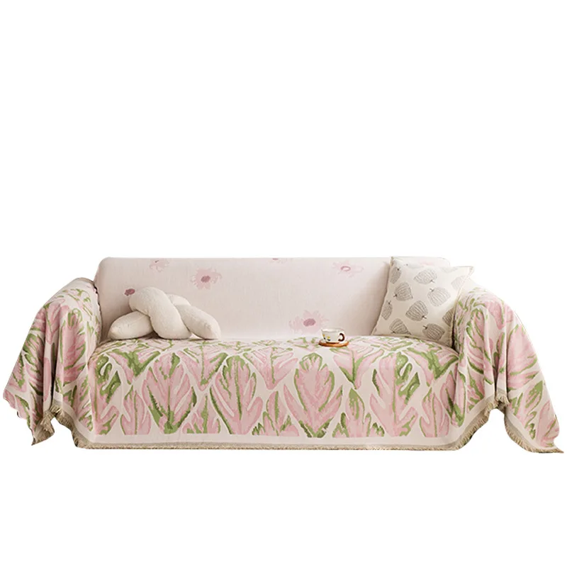 

Чехол на диван Chenier, всесезонное пасторальное полотенце для дивана, полное покрытие одеяло
