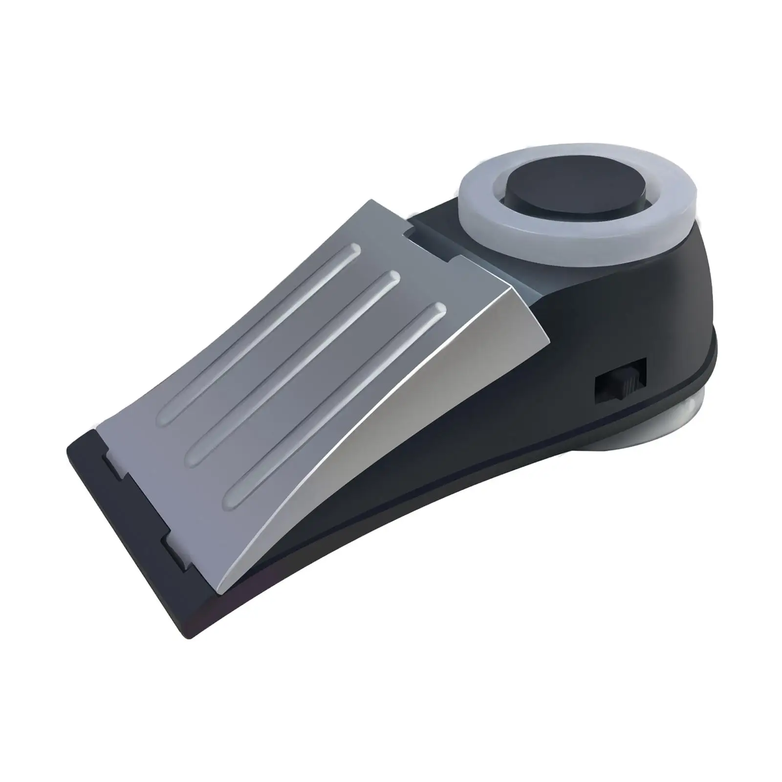 Small Door Stopper Alarm Vibration Alarm with Light Easy to Carry Wedge Burglar Alarm Door Stop Wedge Alarm for Most Doors Women