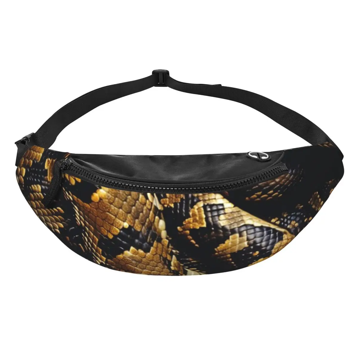 

Поясная сумка Snakes On A Train для мужчин и женщин, регулируемая поясная сумка через плечо, дорожная сумка для телефона для бега